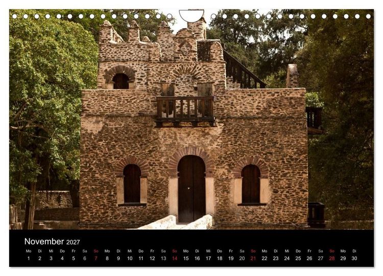 Produktbild: &Auml;thiopien - kulturelle H&ouml;hepunkte im orthdoxen Norden (Wandkalender 2027 DIN A4 quer), CALVENDO Monatskalender