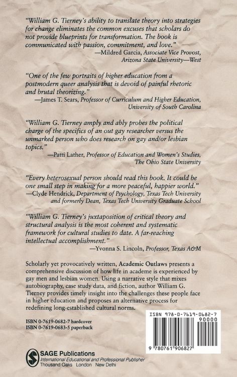 Produktbild: Academic Outlaws