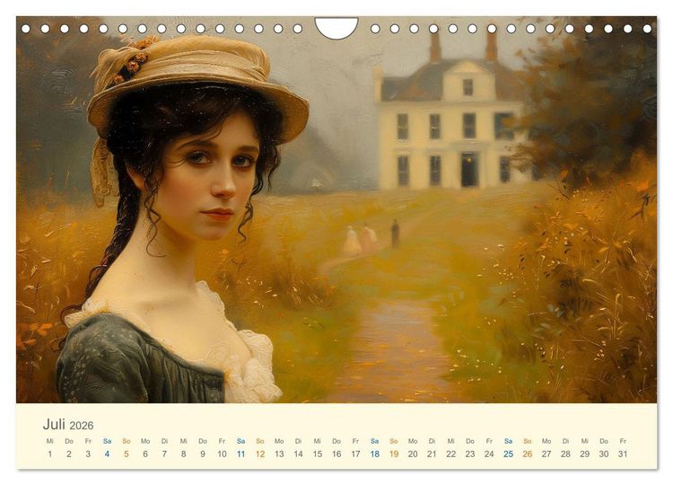 Produktbild: Helden der Weltliteratur (Wandkalender 2026 DIN A4 quer), CALVENDO Monatskalender