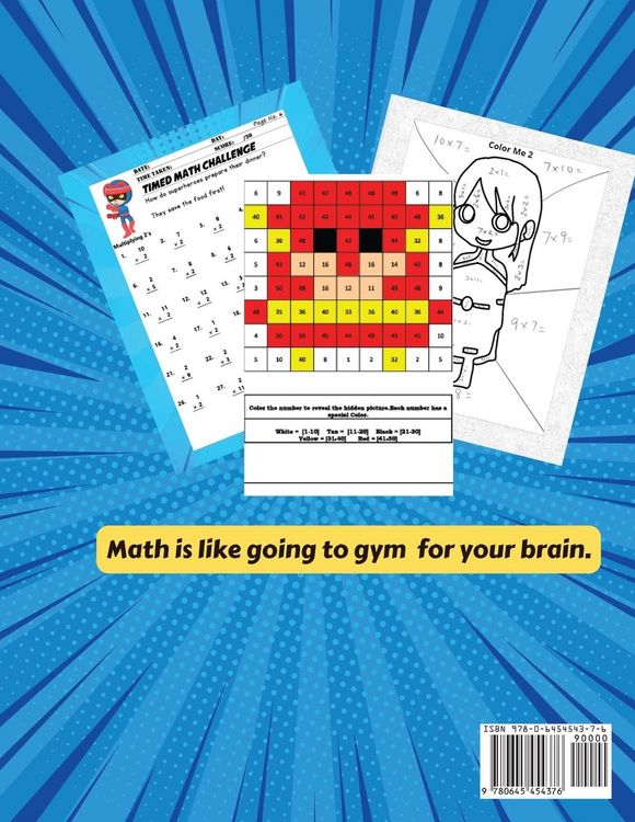 Produktbild: Superhero Math - Multiplication