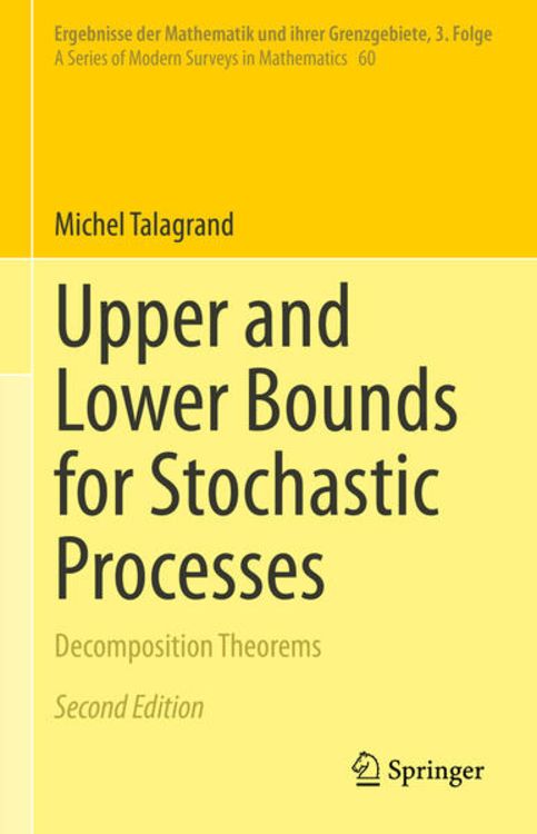 Produktbild: Upper and Lower Bounds for Stochastic Processes