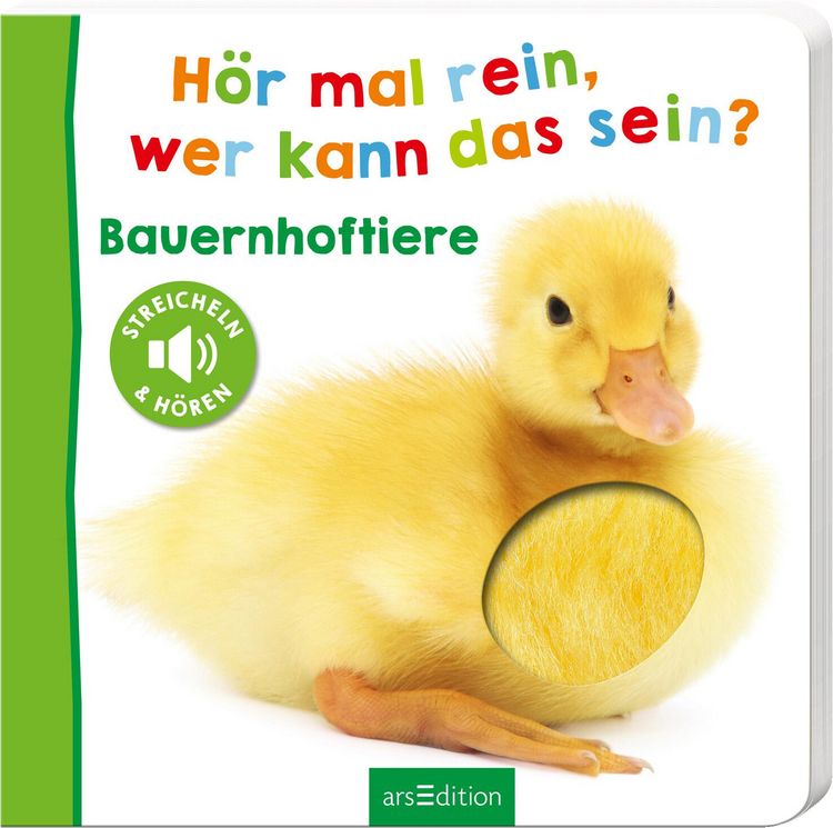 Produktbild: H&ouml;r mal rein, wer kann das sein? &ndash; Bauernhoftiere