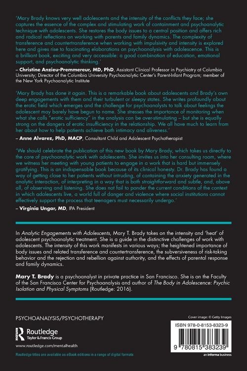 Produktbild: Analytic Engagements with Adolescents