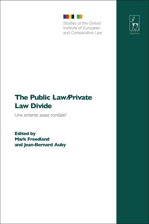 Produktbild: The Public Law/Private Law Divide