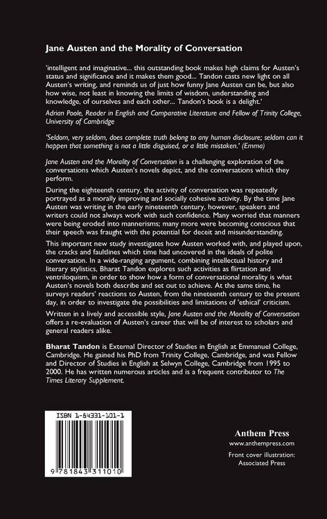 Produktbild: Jane Austen and the Morality of Conversation