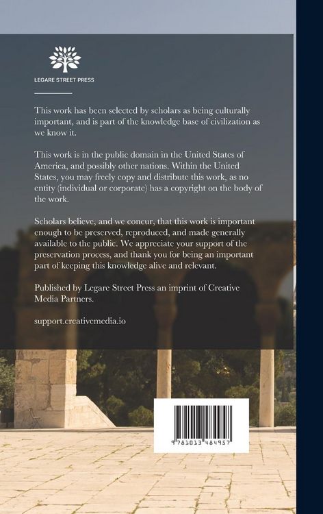 Produktbild: The Survey of Eastern Palestine. Memoirs of the Topography, Orography, Hydrography, Archaeology, Etc. V.1--The 'Adw&acirc;n Country