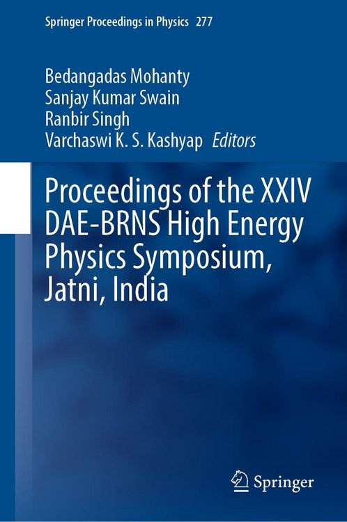 Produktbild: Proceedings of the XXIV DAE-BRNS High Energy Physics Symposium, Jatni, India