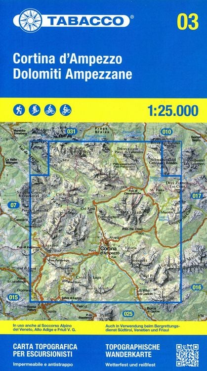 Produktbild: 03 Cortina d'Ampezzo e Dolomiti Ampezzane