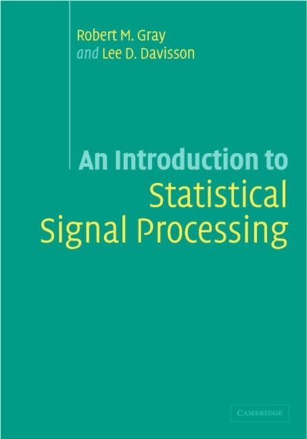 Produktbild: An Introduction to Statistical Signal Processing