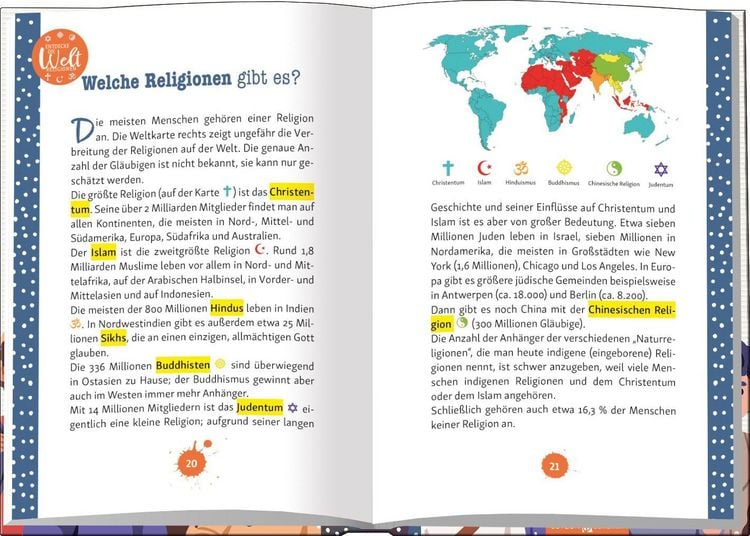 Produktbild: Lass uns die Weltreligionen entdecken