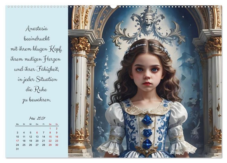 Produktbild: Mondkinder der Dunkelheit (hochwertiger Premium Wandkalender 2027 DIN A2 quer), Kunstdruck in Hochglanz