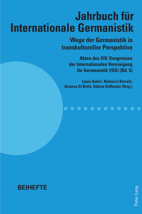 Produktbild: Wege der Germanistik in transkultureller Perspektive