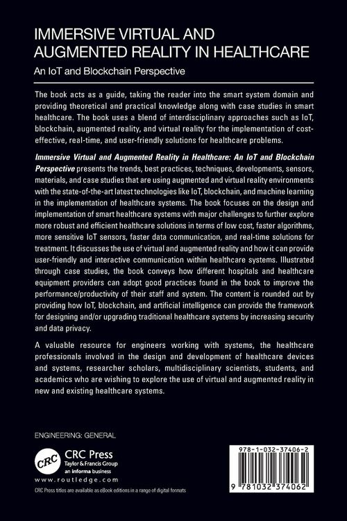 Produktbild: Immersive Virtual and Augmented Reality in Healthcare