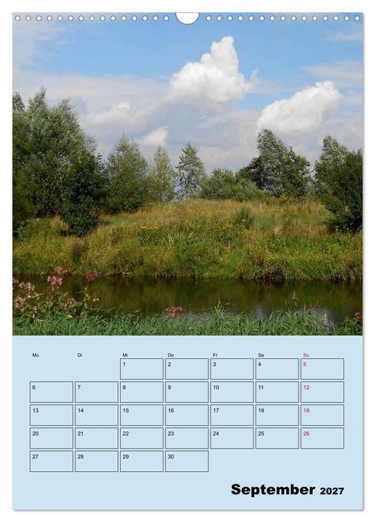 Produktbild: Leinemasch (Wandkalender 2027 DIN A3 hoch), CALVENDO Monatskalender