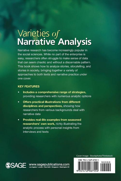Produktbild: Varieties of Narrative Analysis