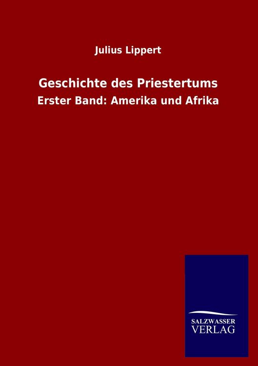 Produktbild: Geschichte des Priestertums