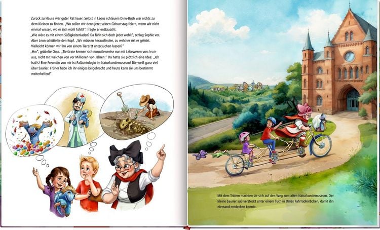 Produktbild: Dinosaurier auf Omas Geburtstag (Bd. 5)