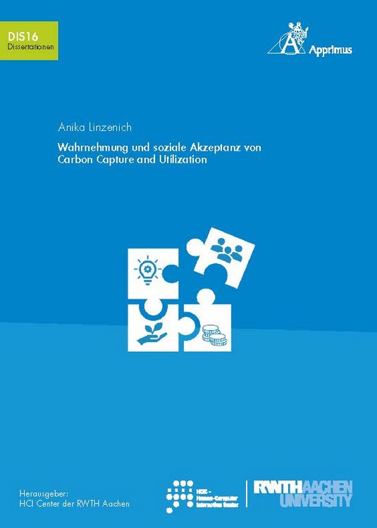 Produktbild: Wahrnehmung und soziale Akzeptanz von Carbon Capture and Utilization