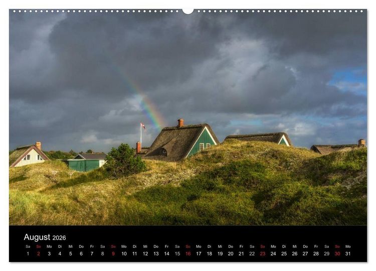 Produktbild: Fan&oslash; - Meine Insel (Wandkalender 2026 DIN A2 quer), CALVENDO Monatskalender