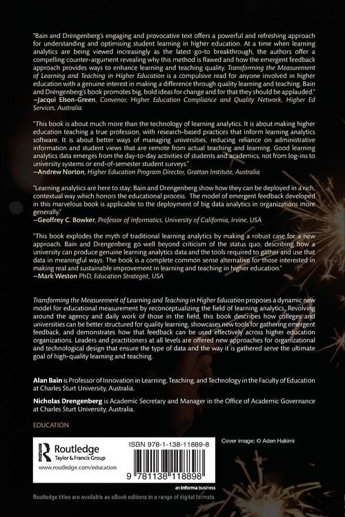 Produktbild: Transforming the Measurement of Learning and Teaching in Higher Education