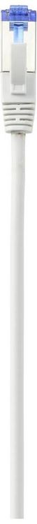 Produktbild: Renkforce RF-5266142 RJ45 Patchkabel CAT 6a S/FTP 3.00 m Grau Slimline, Flexibel, mit Rastnasenschutz, Flammwidrig 1 St.