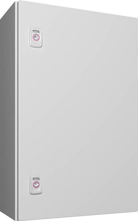 Produktbild: Rittal AX 1038.000 Schaltschrank 380 x 600 x 210 Stahlblech Lichtgrau (RAL 7035) 1St.