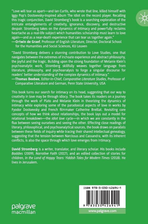 Produktbild: IDIOT LOVE and the Elements of Intimacy
