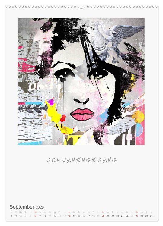 Produktbild: BELLE REBELLE (hochwertiger Premium Wandkalender 2026 DIN A2 hoch), Kunstdruck in Hochglanz