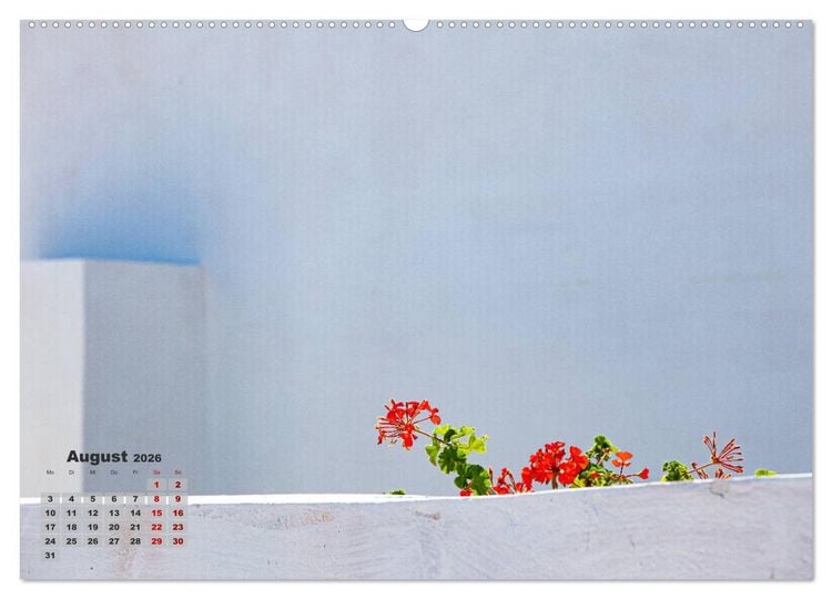 Produktbild: Griechenland - wo die G&ouml;tter zuhause sind (hochwertiger Premium Wandkalender 2026 DIN A2 quer), Kunstdruck in Hochglanz