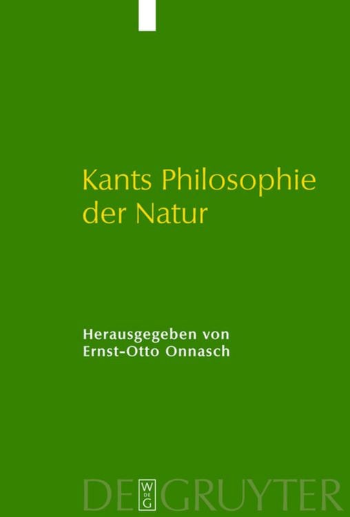 Produktbild: Kants Philosophie der Natur