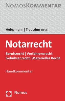 Produktbild: Notarrecht