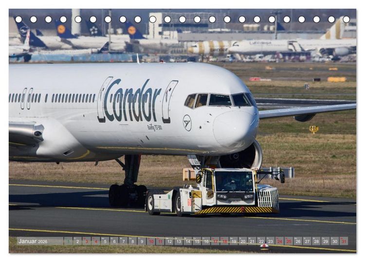 Produktbild: Flugzeuge und Hubschrauber im Portr&auml;t (Tischkalender 2026 DIN A5 quer), CALVENDO Monatskalender