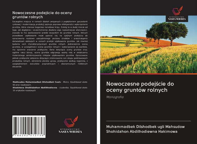 Produktbild: Nowoczesne podej&iquest;cie do oceny grunt&oacute;w rolnych