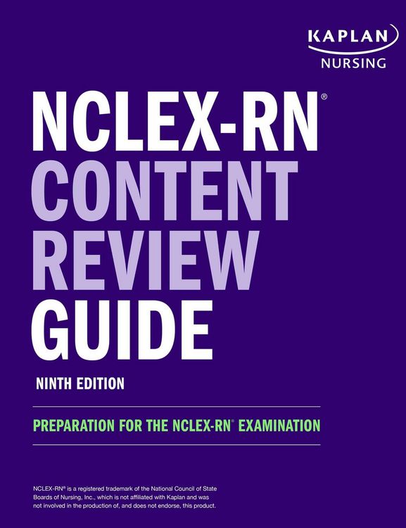 Produktbild: NCLEX-RN Content Review Guide