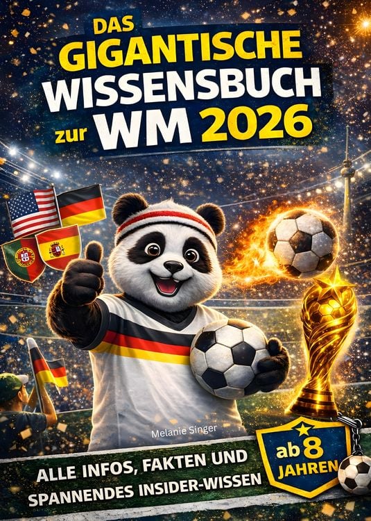 Produktbild: Das gigantische Wissensbuch zur WM 2026 f&uuml;r Kinder