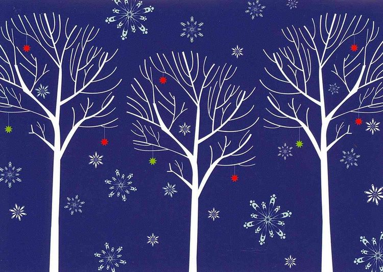 Produktbild: Forest Silhouette Holiday Cards