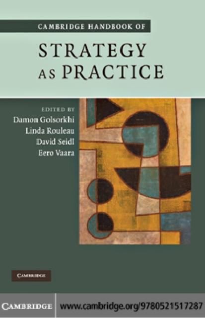 Produktbild: Cambridge Handbook of Strategy as Practice