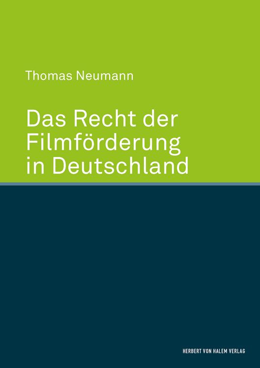 Produktbild: Das Recht der Filmf&ouml;rderung in Deutschland