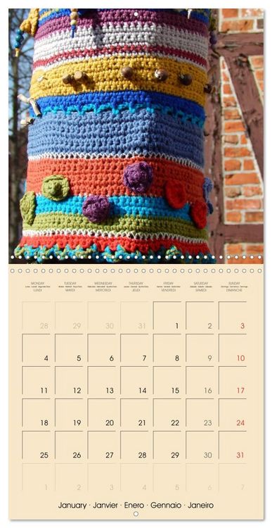 Produktbild: Urban Knitting (Wall Calendar 2027 12 &times; 12 Inch) CALVENDO 12 Month Wall Calendar
