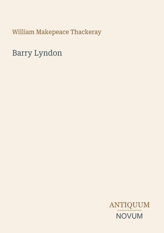 Produktbild: Barry Lyndon