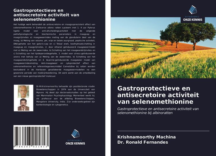 Produktbild: Gastroprotectieve en antisecretoire activiteit van selenomethionine