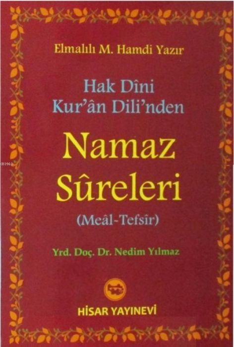 Produktbild: Hak Dini Kuran Dilinden Namaz Sureleri Meal-Tefsir