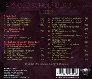 Produktbild: Sch&ouml;nberg:Lieder