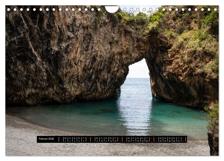 Produktbild: Urlaub Pur, 12 Str&auml;nde aus 12 L&auml;ndern (Wandkalender 2026 DIN A4 quer), CALVENDO Monatskalender