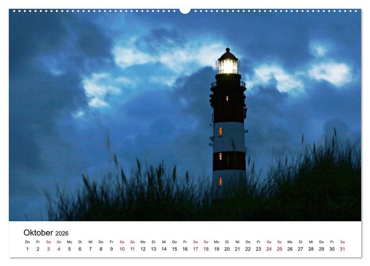 Produktbild: Insel Amrum - Ein Juwel unterm norddeutschen Himmel (Wandkalender 2026 DIN A2 quer), CALVENDO Monatskalender