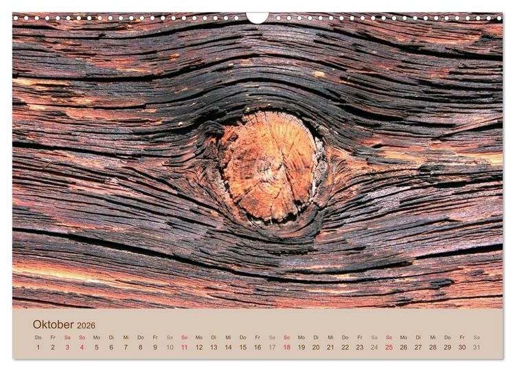 Produktbild: Farben des Holzes (Wandkalender 2026 DIN A3 quer), CALVENDO Monatskalender