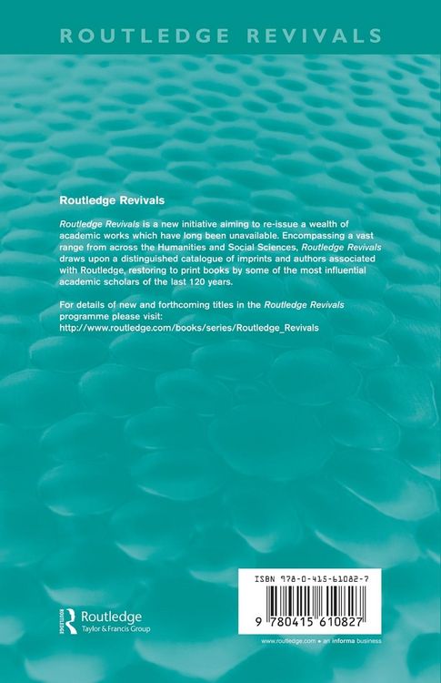 Produktbild: Political Argument (Routledge Revivals)