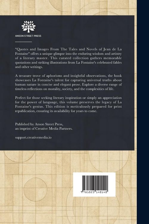 Produktbild: Quotes and Images From The Tales and Novels of Jean De La Fontaine