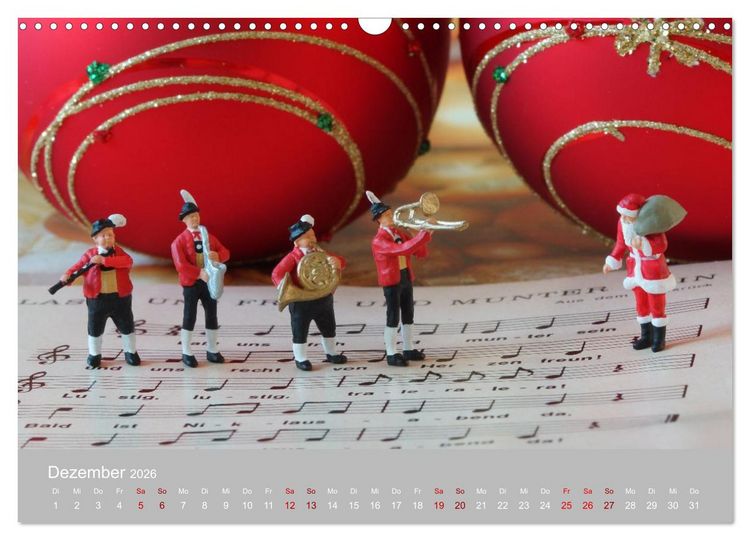 Produktbild: Das zweite Leben von Miniatur-Figuren (Wandkalender 2026 DIN A3 quer), CALVENDO Monatskalender