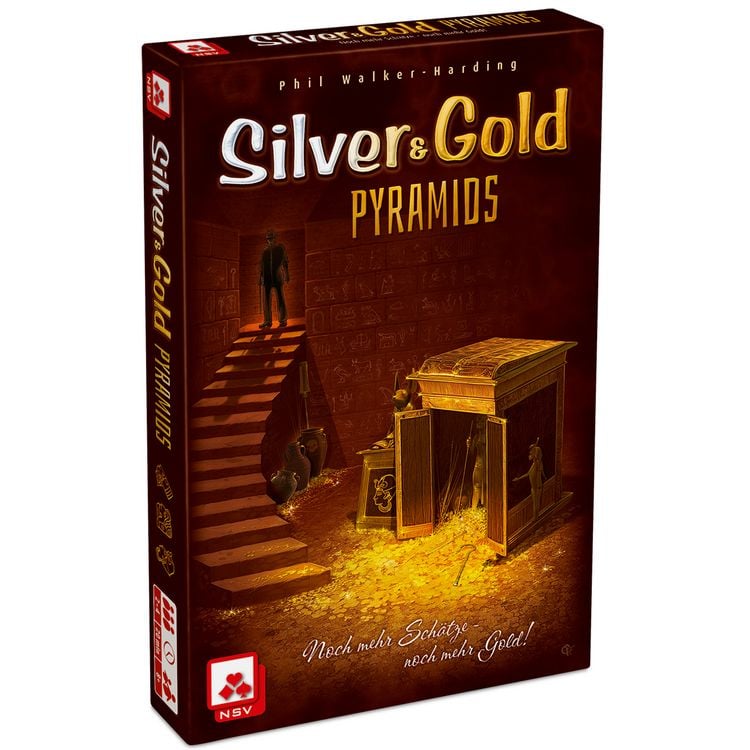 Produktbild: Silver & Gold Pyramids - das Spiel f&uuml;r endlos viele Abenteuer